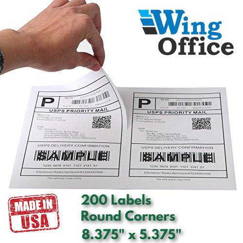 Wing office shipping labels - office,